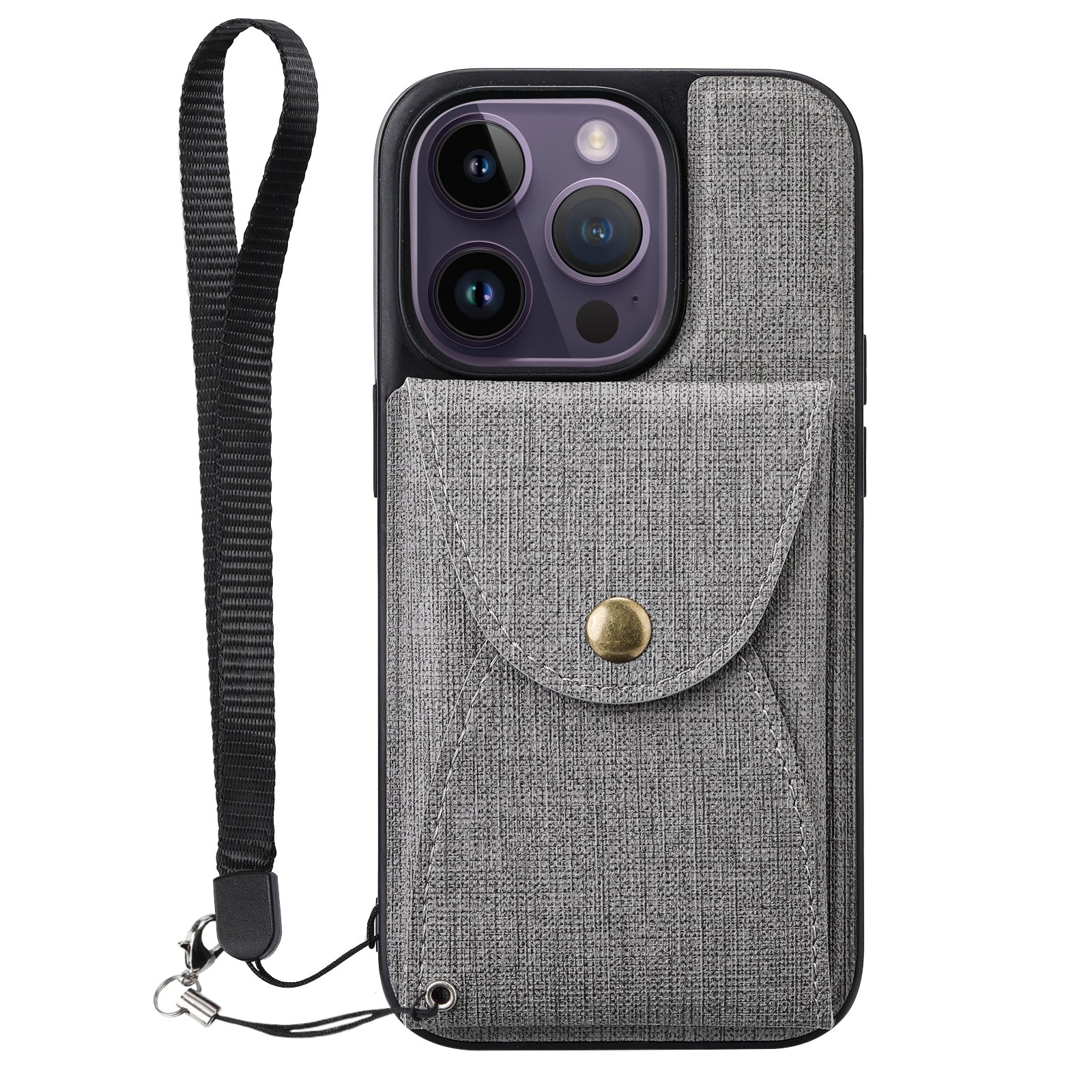 VILI T Series for iPhone 14 Pro Max Detachable 2-in-1 Cell Phone Cover Magnetic Vertical Open Card Slot Anti-scratch Phone Case with Strap VILI T Series for iPhone 14 Pro Max Detachable 2-in-1 Cell Phone Cover Magnetic Vertical Open Card Slot Anti-scratch Phone Case with Strap